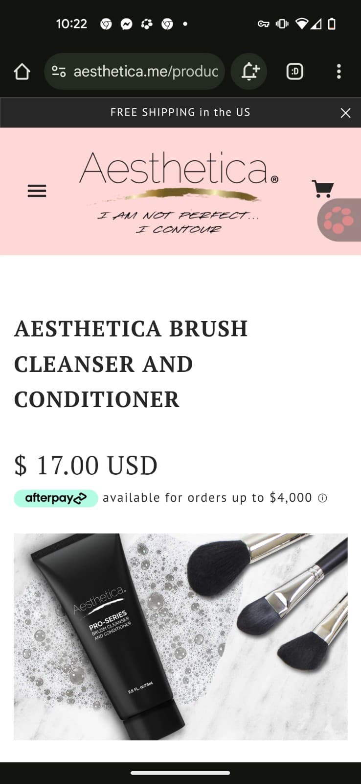 Aesthetica pro series Brush cleanser& conditioning - Thumbnail 4