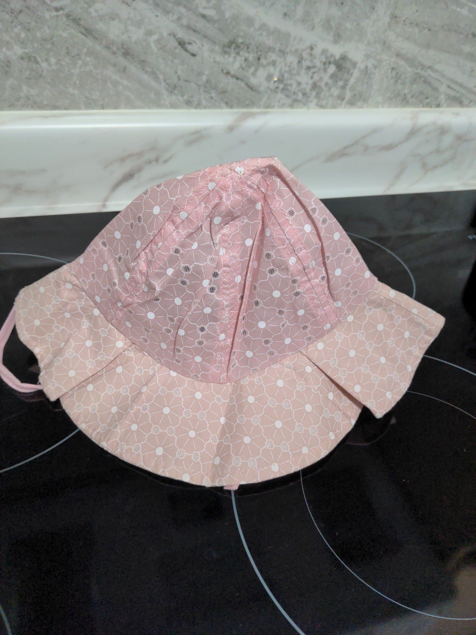 Baby girls sun Hat - Thumbnail 3