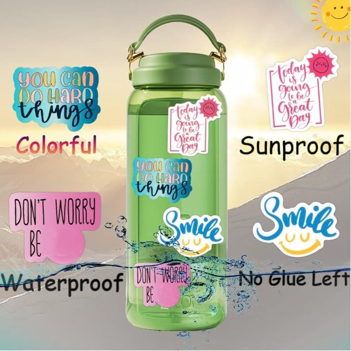 Inspirational Stickers Multicolor - Thumbnail 4