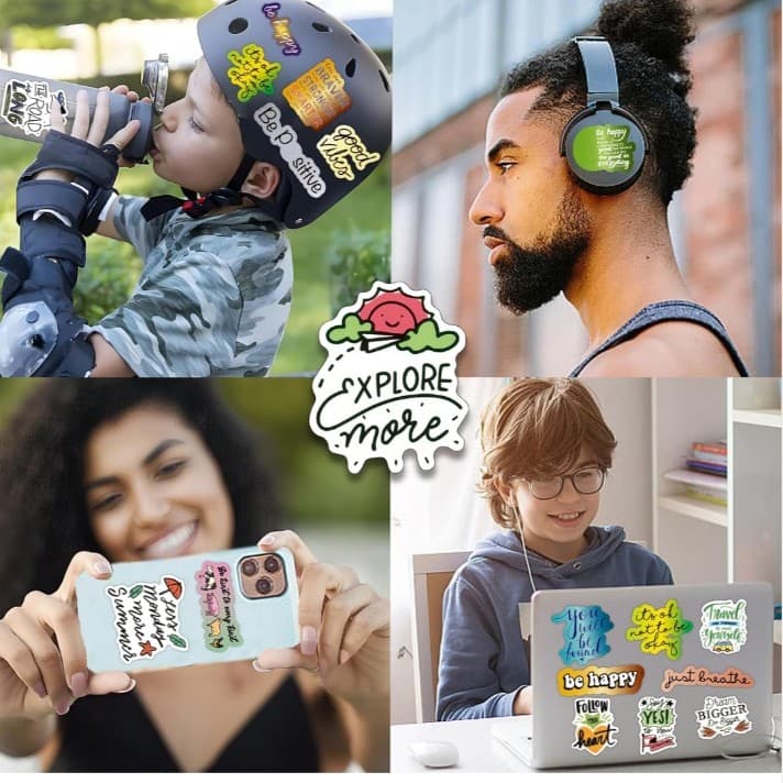 Inspirational Stickers Multicolor - Thumbnail 6