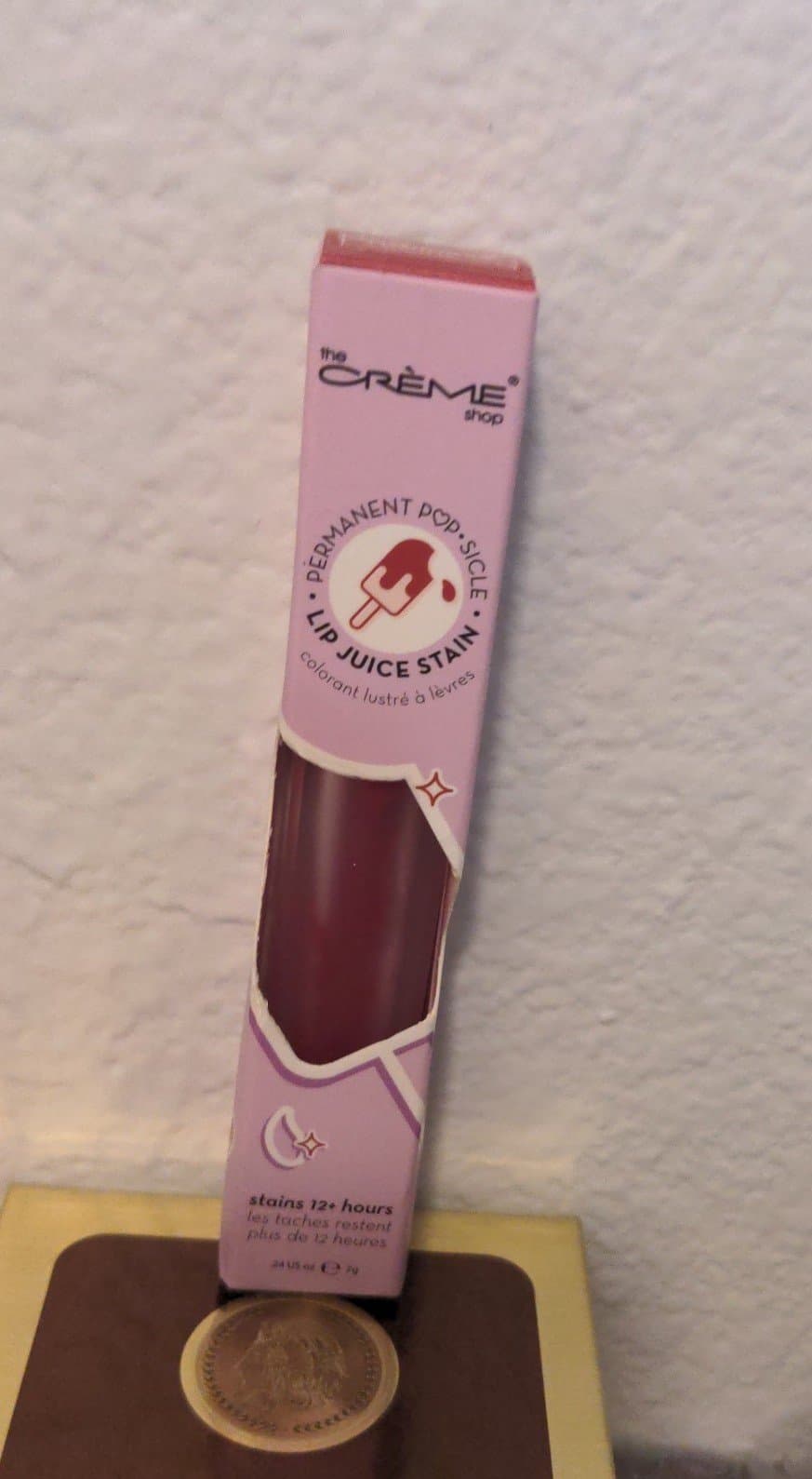 The creme lip juice stain raspberry realness - Thumbnail 3