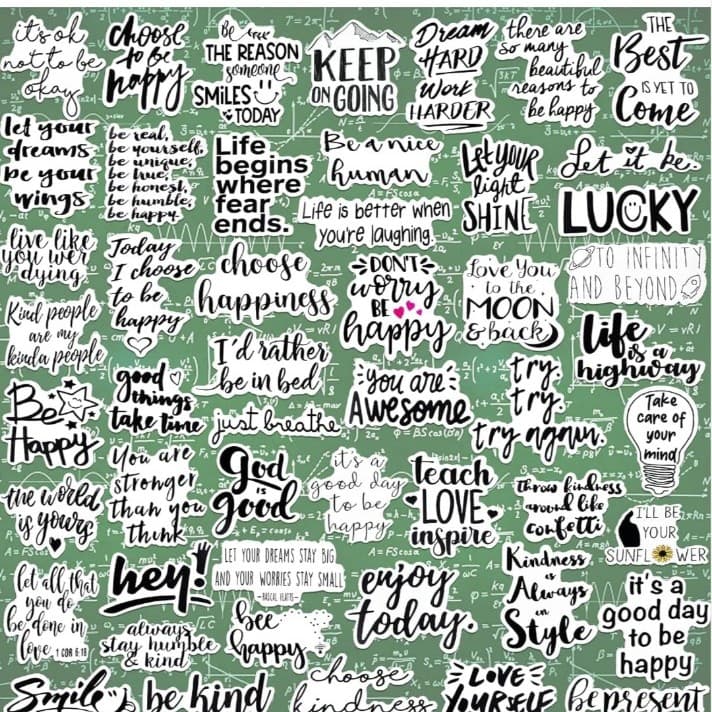 Colorful Inspirational Sticker Pack Of 30 - Thumbnail 3