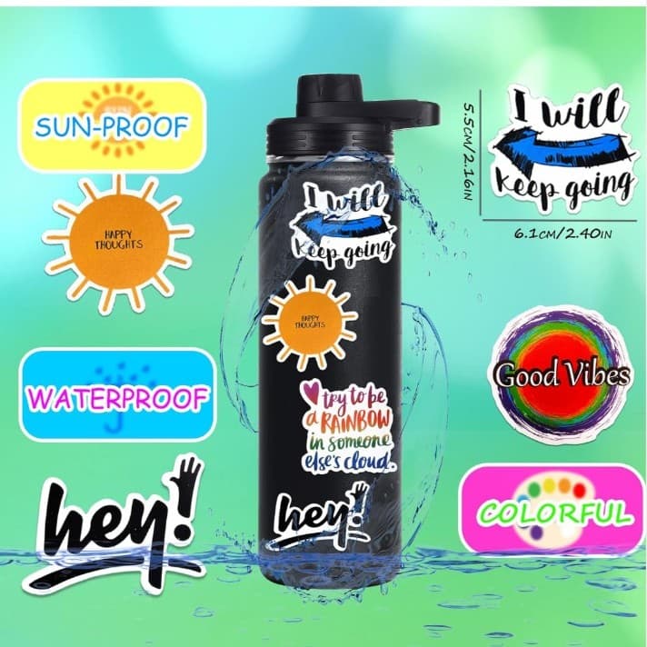 Colorful Inspirational Sticker Pack Of 30 - Thumbnail 7