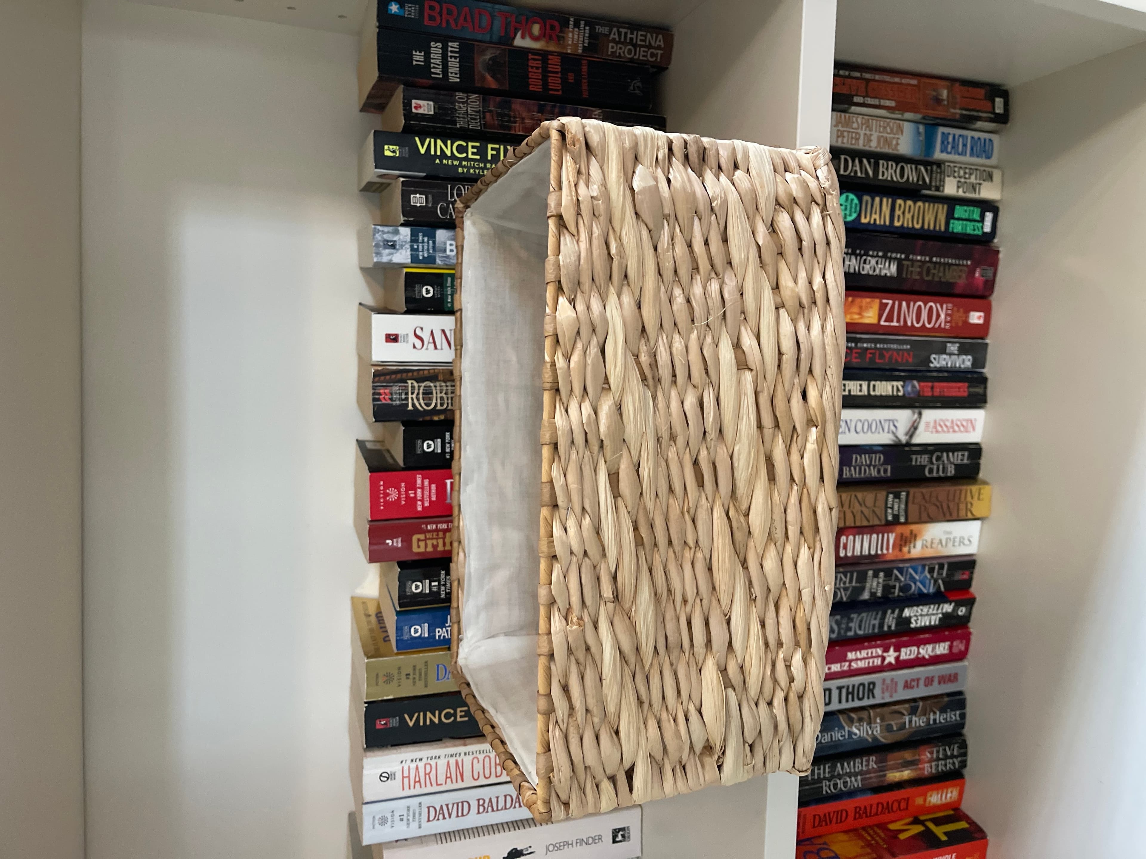 Woven Storage Basket - Natural Fiber Organizer for Home Décor - Image 1