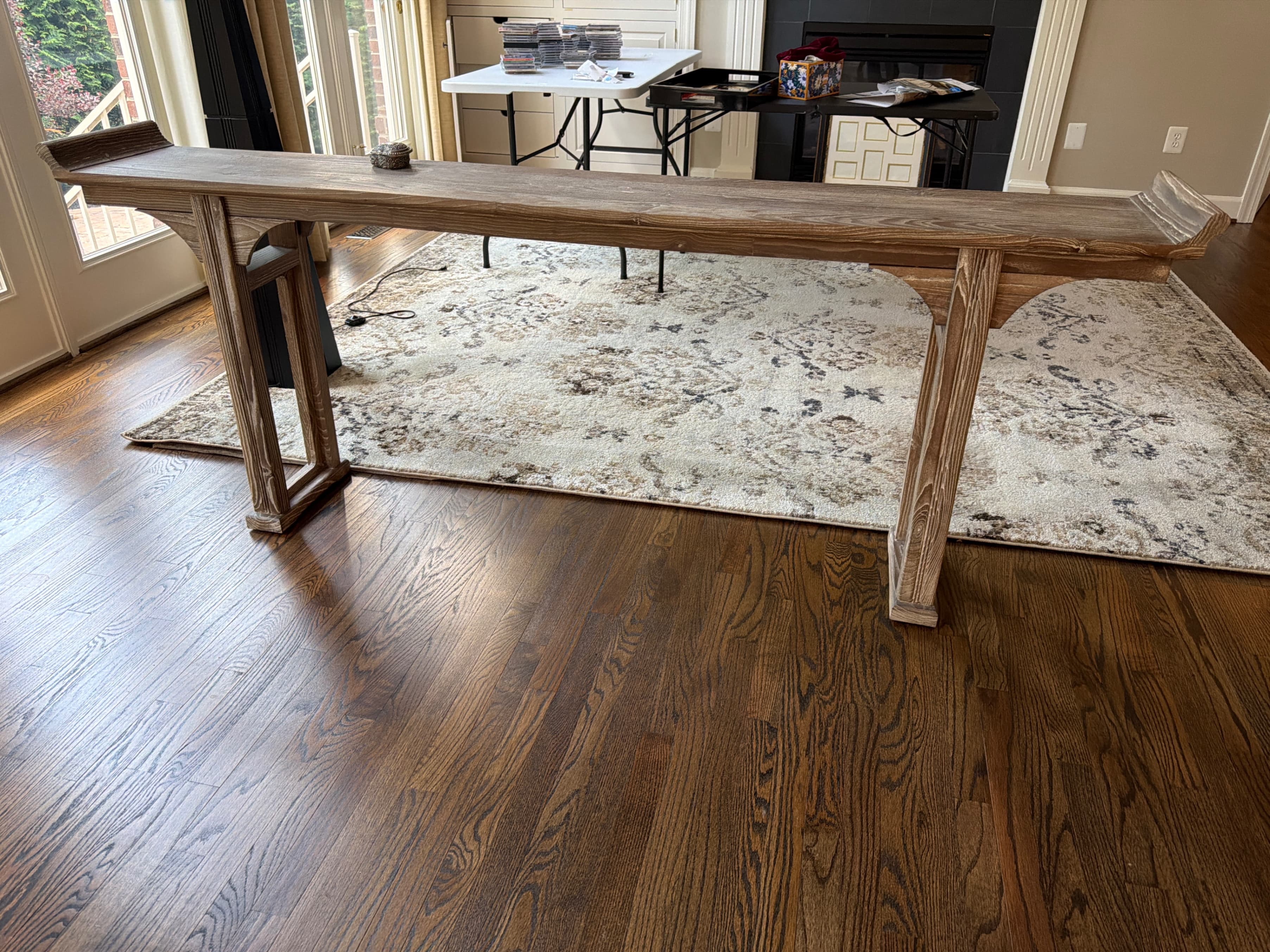 Distressed altar table - Image 1