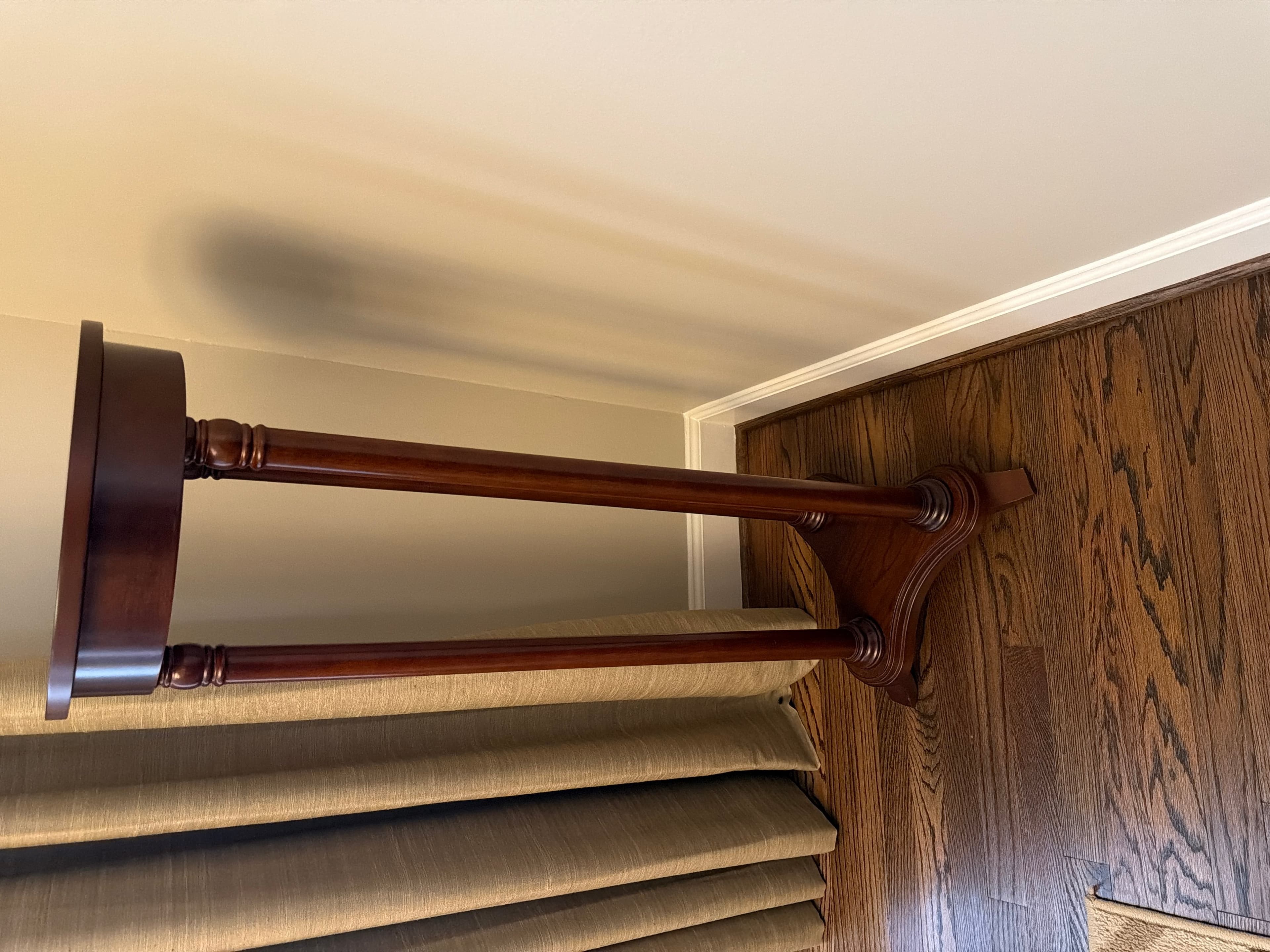 Wooden Plant Stand with Elegant Design - Image 1