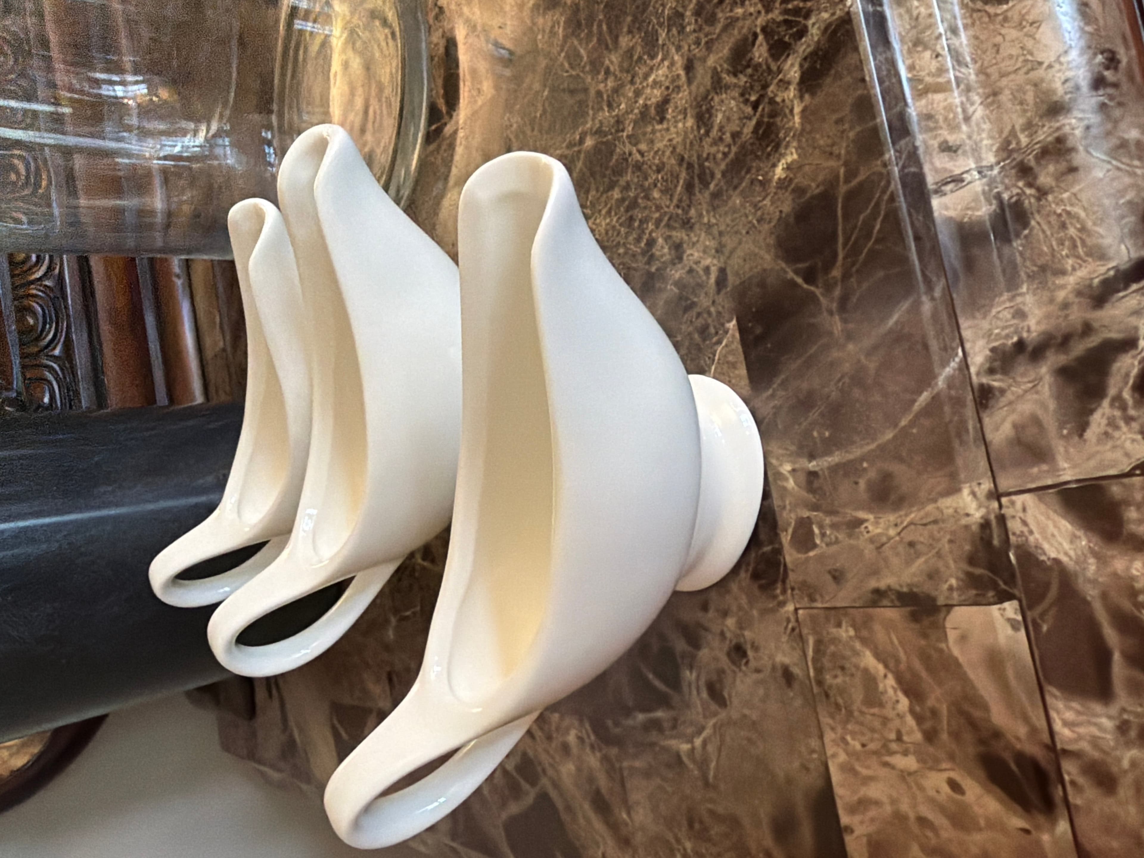 White gravy boat Set of 3 - Image 1