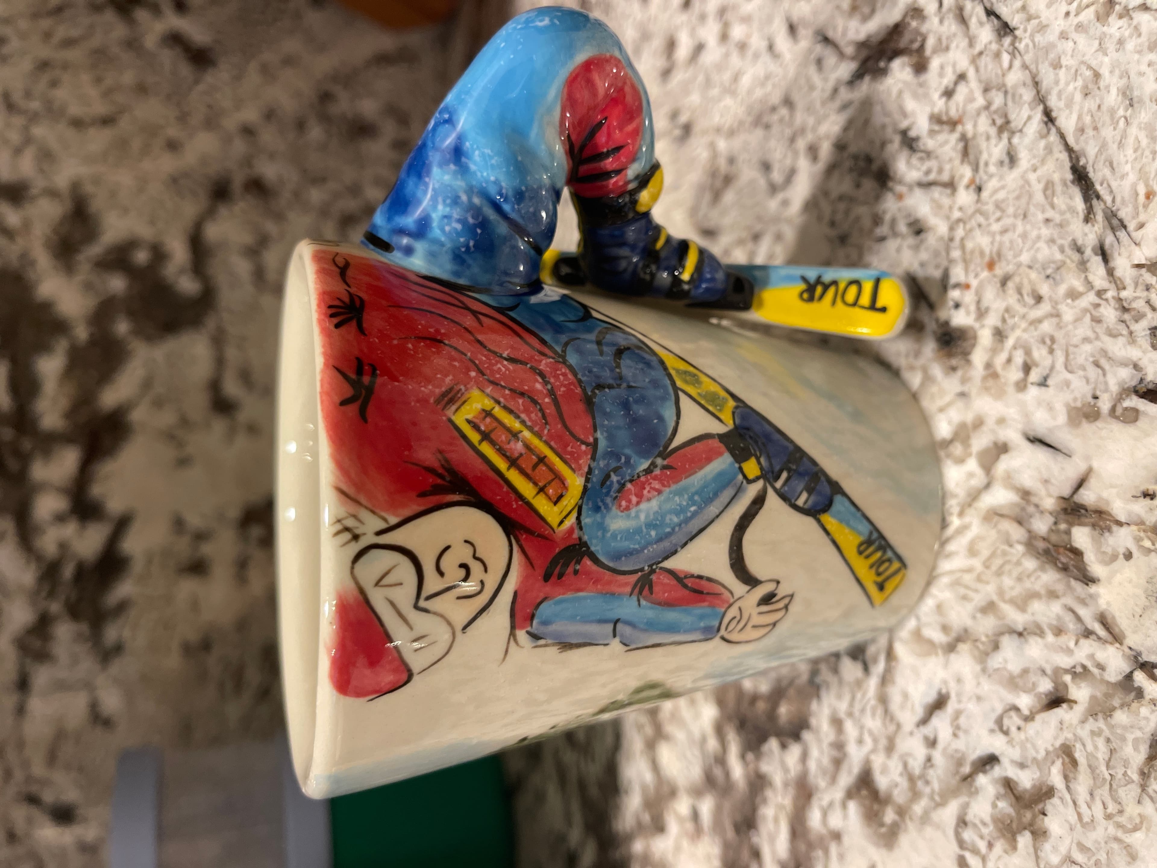 Blue Witch Ski Mug - Image 1