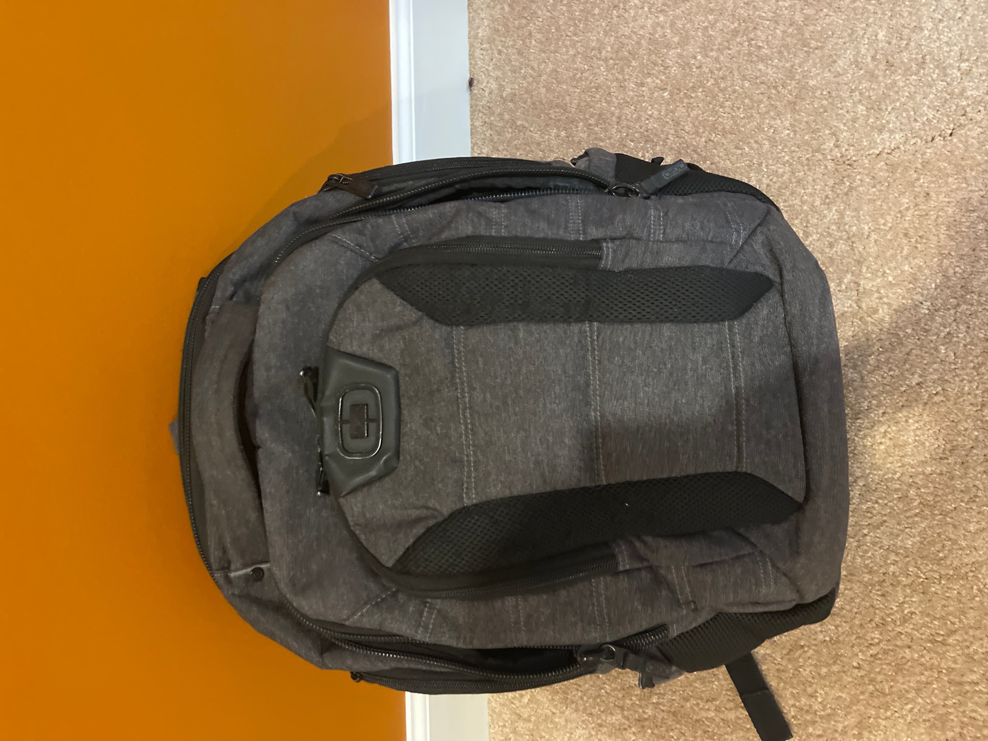 Gray Backpack - Image 1