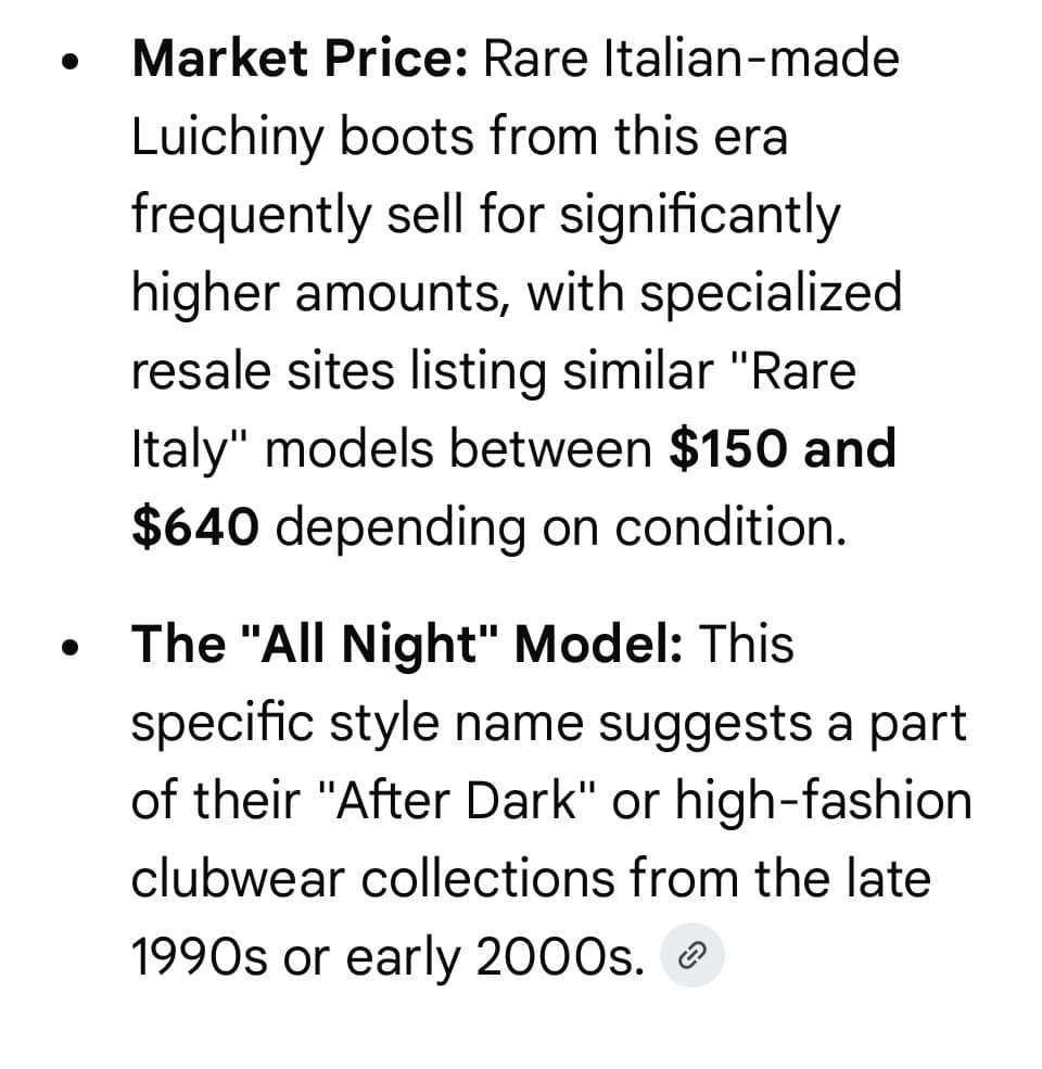 Vintage Black Stiletto Knee-High Boots with Geometric Pattern - Thumbnail 7