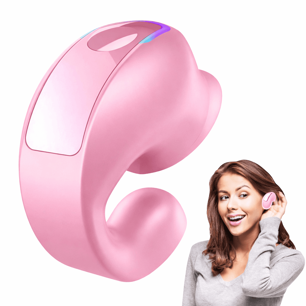 GD28 Bluetooth 5.3 Bone Conduction Ear Clip Headphones Open Ear Sports - Image 1