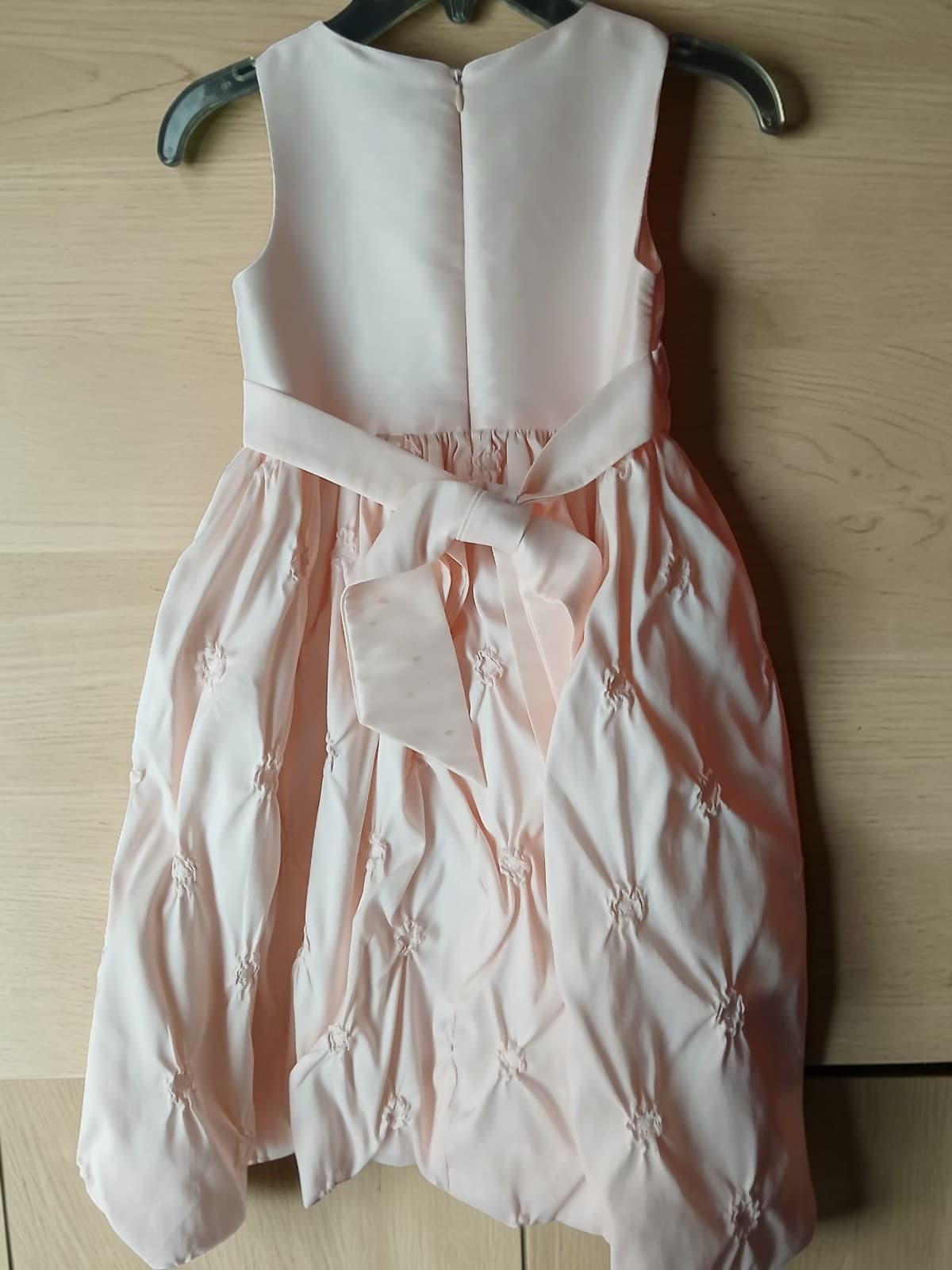 Cinderella Girls Size 6 Blush Pink Sleeveless Special-Occasion Flower-Girl Dress - Thumbnail 2