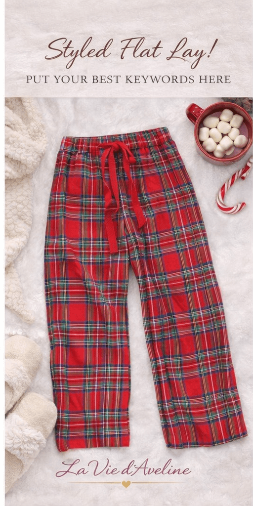Old Navy Red Plaid Flannel Pajama Pants Women’s Medium Cotton Lounge Sleepwear - Thumbnail 2