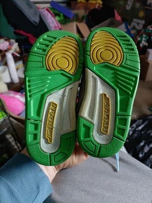 Nike Jordan Spizike Easter 'Stealth' Boy Girl Child Size 9C Sneaker Shoes - Thumbnail 4