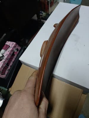 "F 88 - Fantastic Mid Century Silhouette Frankoma Serving Tray 16 1/2 inches... - Thumbnail 6