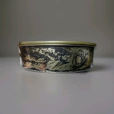 Vintage Sunshine Biscuits Guildcraft Tin Spanish Galleon Sailing Ship Wall Decor - Thumbnail 3