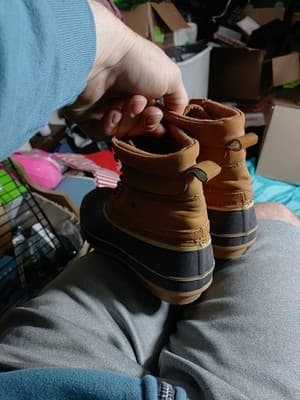 Maurices Honey Lace Up Duck Boot Size 8M - Thumbnail 7