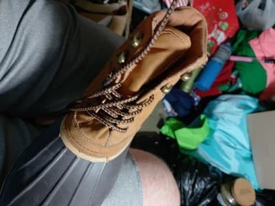 Maurices Honey Lace Up Duck Boot Size 8M - Thumbnail 6