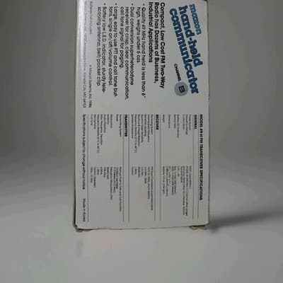 Vintage Maxon Hand Held Communicator 49-H Portable FM Two-Way Radio - Thumbnail 4