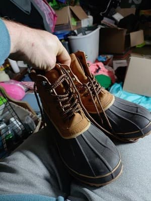 Maurices Honey Lace Up Duck Boot Size 8M - Thumbnail 8