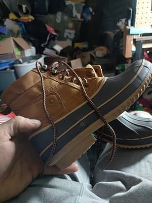 Maurices Honey Lace Up Duck Boot Size 8M - Thumbnail 2