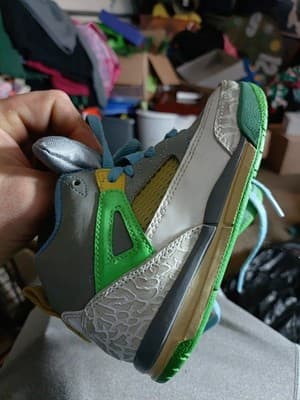 Nike Jordan Spizike Easter 'Stealth' Boy Girl Child Size 9C Sneaker Shoes - Thumbnail 6