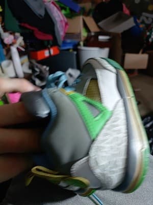 Nike Jordan Spizike Easter 'Stealth' Boy Girl Child Size 9C Sneaker Shoes - Thumbnail 3