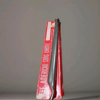 Vintage American Plating Song Whistle Chicago IL Adam & Co. Rare Boxed 1950's? - Image 1