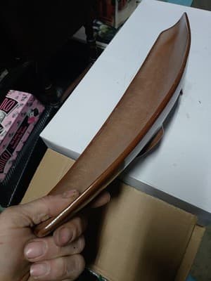 "F 88 - Fantastic Mid Century Silhouette Frankoma Serving Tray 16 1/2 inches... - Thumbnail 7