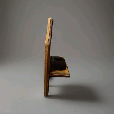 Vintage Minnesota Twins Wooden Baseball Display Rack – Bat, Ball & Glove Wall... - Thumbnail 3