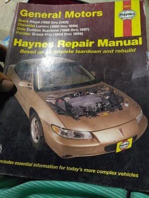 General Motors Haynes Automotive Repair Manual 38010 Buick Chevy Olds Pontiac - Image 1