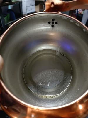 Vintage 1980s Copper Plated Teapot Kettle Cover, Handle, Spout & Rubber Stopper - Thumbnail 6