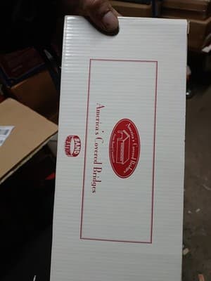 BAND CREATIONS 1883 Roseman Covered Bridge Madison County Iowa - Thumbnail 6