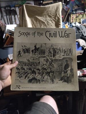 Songs Of The Civil War LP 1976 (New World) Tony Randall - Narrator, VG Condition - Image 1