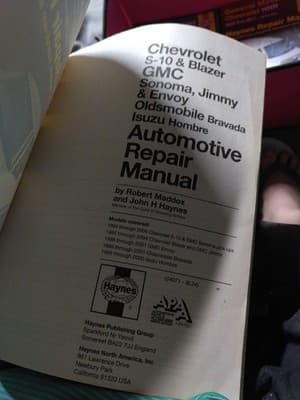 Chevy s-10 and GMC Sonoma Pick-ups 24071 *FREE SHIPPING* - Thumbnail 2