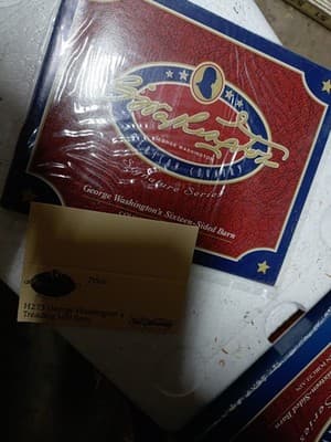 Village Ertl George Washington 16-Sided Barn Porcelain Mt Vernon 1997 With Box - Thumbnail 6