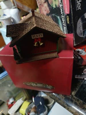 Hallmark 1994 Sarah Plain and Tall Collection The Hays Train Station Christmas - Thumbnail 2