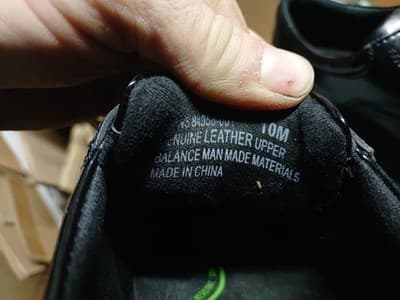 Nunn Bush Men's Baker Street Plain Toe Oxford Leather Black Kore Comfort Gel NIB - Thumbnail 6