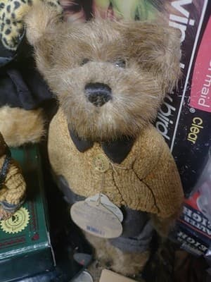 The Boyds Collection Balley And Mathew Ornaments And Plush Bears Wearing The... - Thumbnail 3