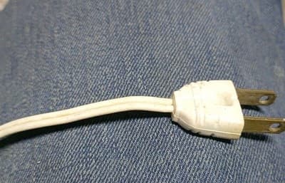 Vintage Clear Glass Lamp With Marble Base, Small Accent Lamp - Thumbnail 7