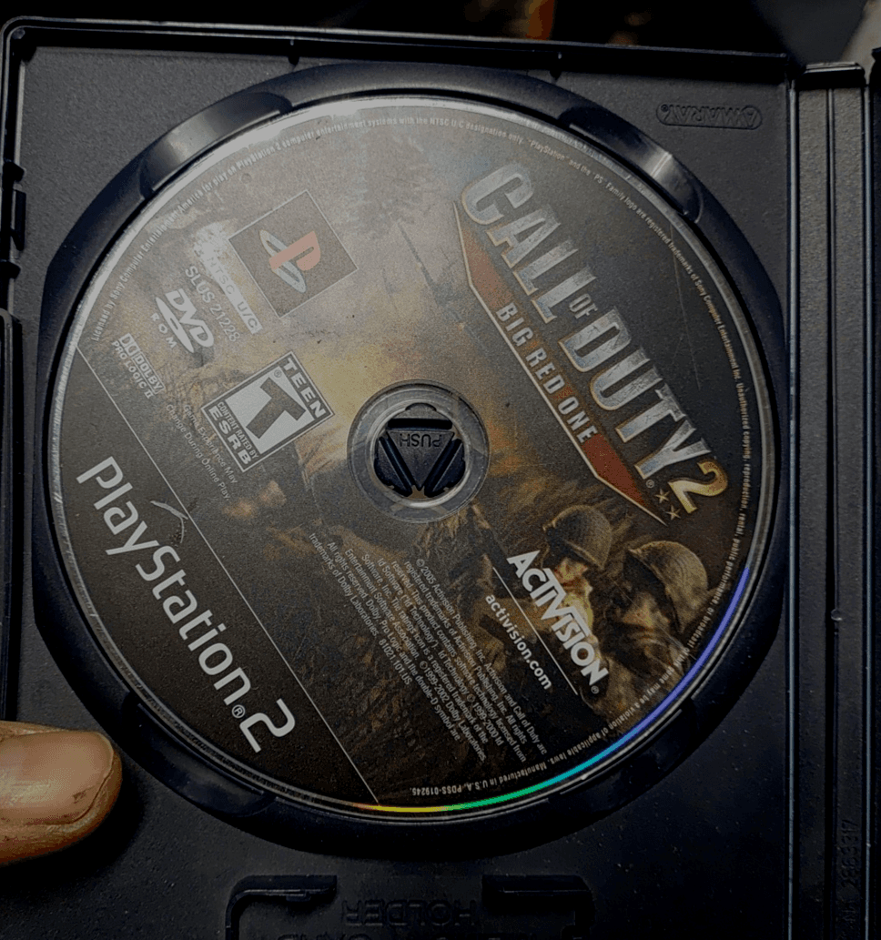 PlayStation 2 Console With 2 Controllers, Memory Card, God Of War, And Call... - Thumbnail 3