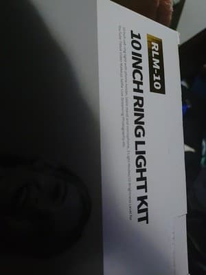 10" LED Ring Light with tripod, phone holder, 3-temp-modes, 10-brightness - Thumbnail 4