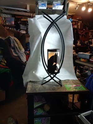 Decorative 2 Horse Head Light Up metal Wall Hanging - Thumbnail 8