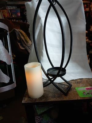 Decorative 2 Horse Head Light Up metal Wall Hanging - Thumbnail 7