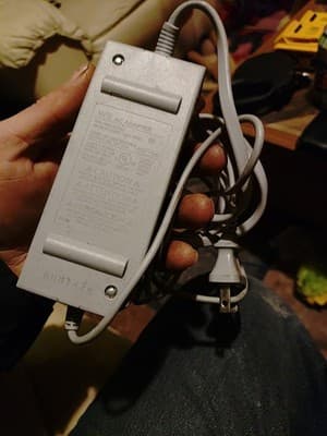 Nintendo Wii Power Supply Genuine OEM AC Adapter Cord RVL-002 Tested Works - Thumbnail 2