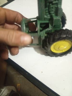 Vintage 1970s ERTL John Deere 66 Tractor Covered Cab 1:32 Diecast - Thumbnail 6
