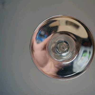 Set of 10 Crystal Champagne Flutes Frosted Swirl Windswept Style Las Vegas 2007 - Thumbnail 3