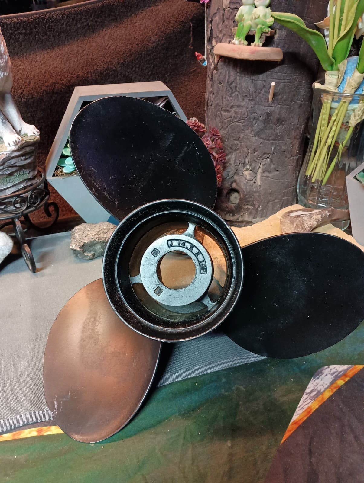 Quick Silver Black Diamond 14.5 × 19P propeller only. § - Image 1