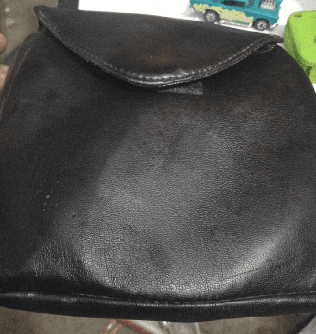 Portable Hanging Vanity Mirror / Faux Leather Case, Regular & Magnifying Side §* - Thumbnail 6