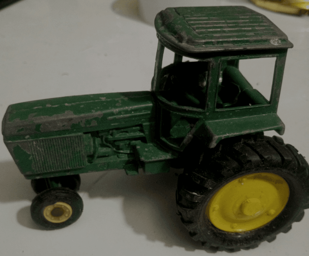 Vintage 1970s ERTL John Deere 66 Tractor Covered Cab 1:32 Diecast - Image 1